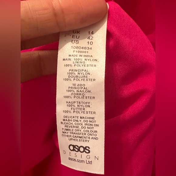 ASOS Mesh Cami Midi Dress (fits up to size 16) - Picture 9 of 11